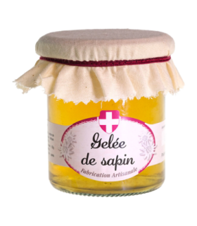 Pot de gelée de sapin Savoa.