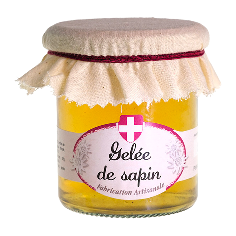 Pot de gelée de sapin Savoa.