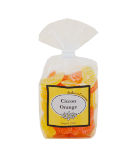 Sachet de bonbons Citron Orange Savoa.