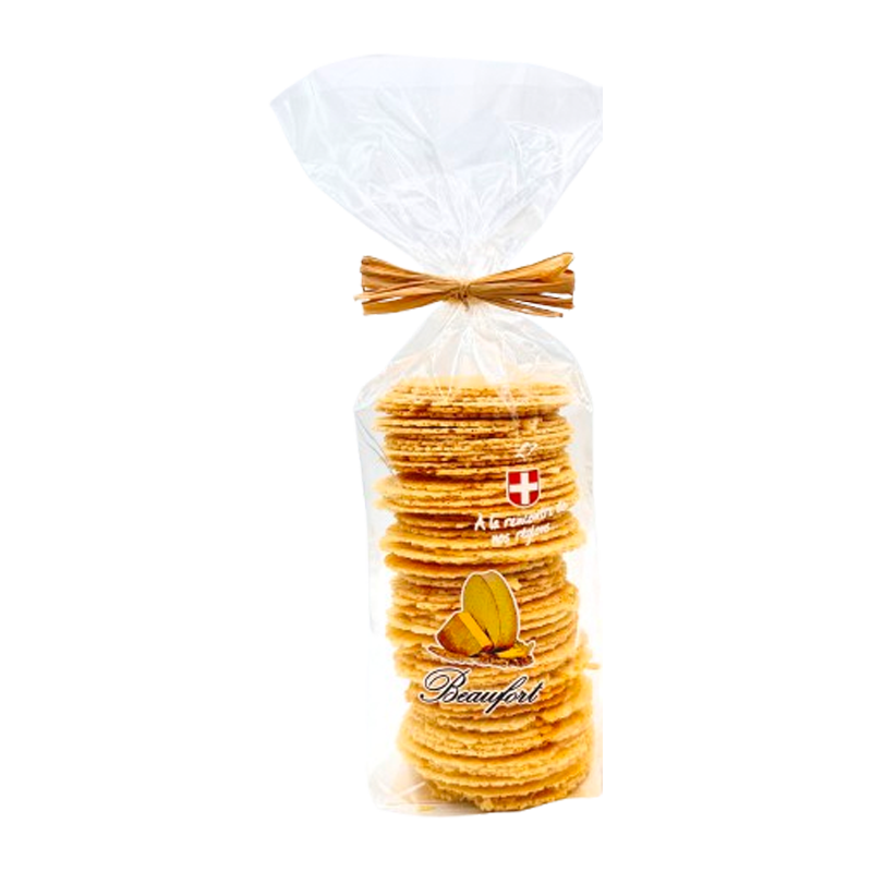 Sachet de bricelets au Beaufort L’Atelier des Gourmets.