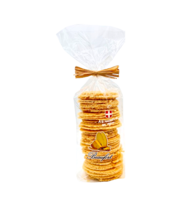 Sachet de bricelets au Beaufort L’Atelier des Gourmets.