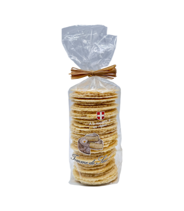 Sachet de bricelets à la tomme L’Atelier des Gourmets.