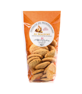 Sachet de Sablés du Montagnard Beaufort L’Atelier des Gourmets.