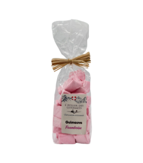 Sachet de guimauves à la framboise L’Atelier des Gourmets.