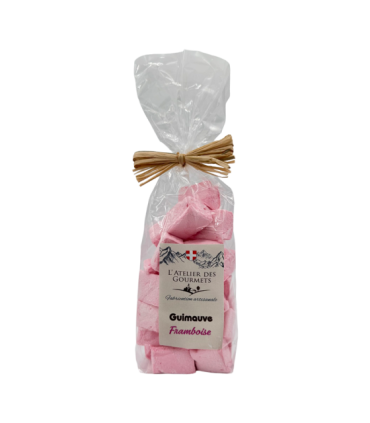 Sachet de guimauves à la framboise L’Atelier des Gourmets.