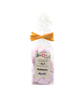 Sachet de guimauves à la myrtille L’Atelier des Gourmets.