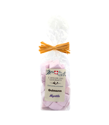 Sachet de guimauves à la myrtille L’Atelier des Gourmets.