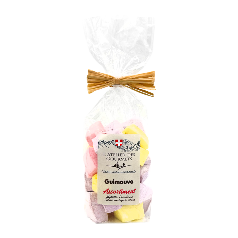 Sachet de guimauves assorties L’Atelier des Gourmets.