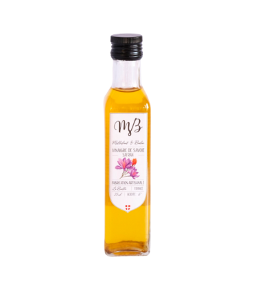 Bouteille de vinaigre Safran Milefaut & Badin.