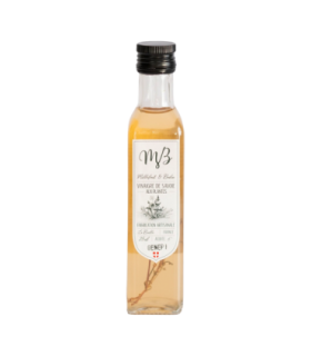 Bouteille de vinaigre Génépi Milefaut & Badin.