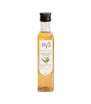 Bouteille de vinaigre Ail des ours Milefaut & Badin.
