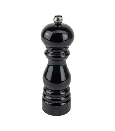 Moulin à poivre Peugeot Paris laqué noir.