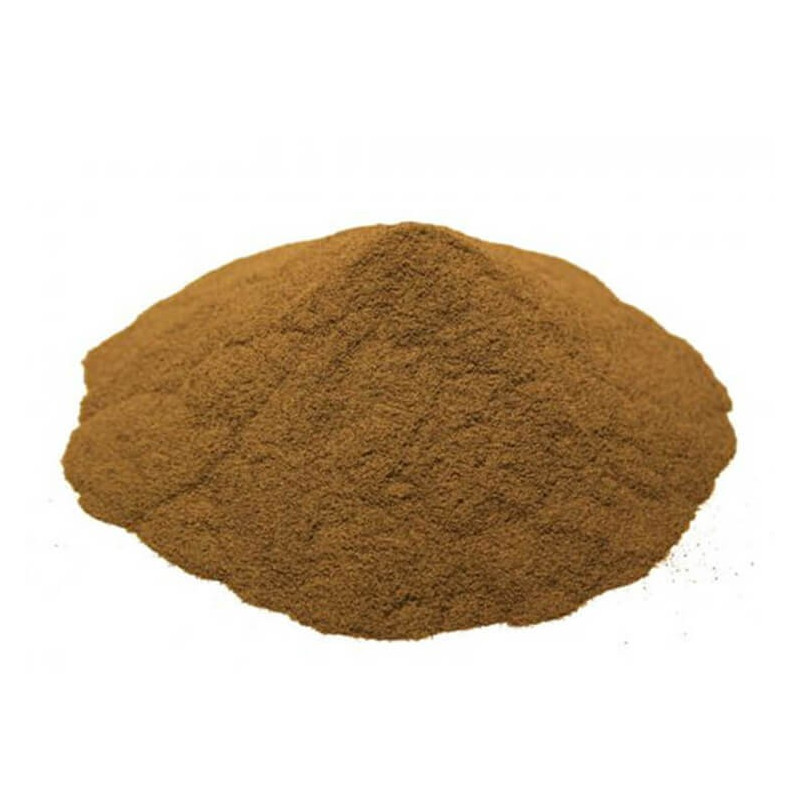 Fève tonka moulue, épice en poudre
